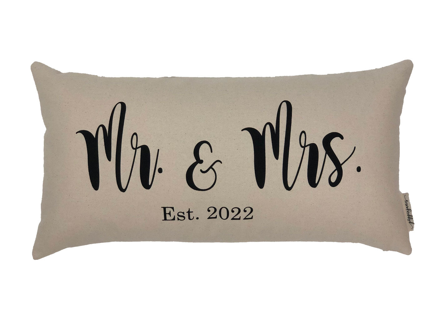 Mr & Mrs Est. Year Lumbar