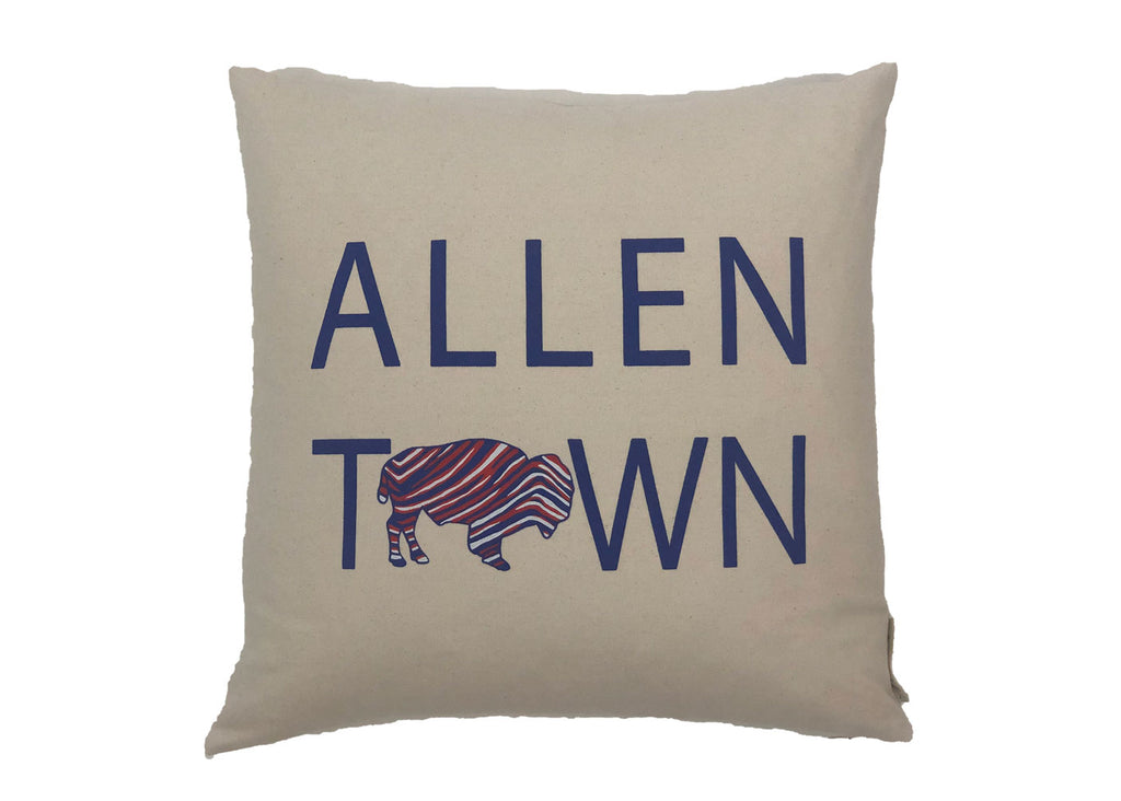 Allentown Buffalo Zubaz Pillow