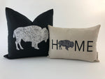 Load image into Gallery viewer, Buffalo HOME Black Crosshatch
